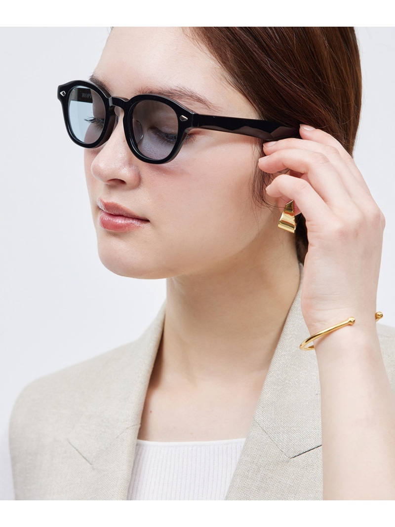 ボスリントン型 UVカットサングラス【メディア掲載】 ROPE' ロペ ファッション雑貨 サングラス グレー ブラック ブラウン【送料無料】[ Fashion]