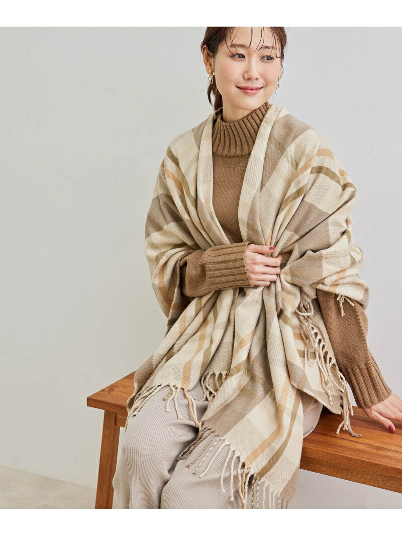 チェック柄ポンチョ Rope ファッショングッズ ロペピクニック Passage Picnic チェック柄ポンチョ Rope ファッショングッズ ロペピクニック Passage Picnic