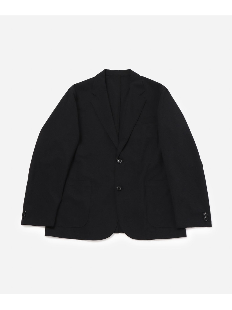 【SALE／50%OFF】Seersucker Jacket Saturdays Golf サタデーズ　ニューヨークシティ ジャケット・アウター テーラードジャケット・ブレザー ブラック【RBA_E】【送料無料】[ Fashion]