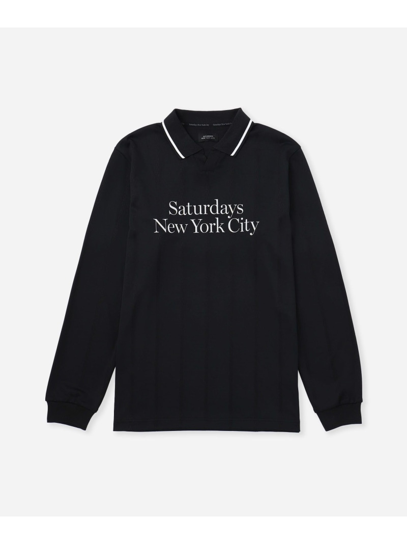 【SALE／50%OFF】PE Stripe Jacquard LS Shirt Saturdays Golf サタデーズ　ニューヨークシティ トップス カットソー・Tシャツ ブラック ホワイト グリーン【RBA_E】【送料無料】[ Fashion]｜J&rsquo;aDoRe JUN ONLINE 9,438円