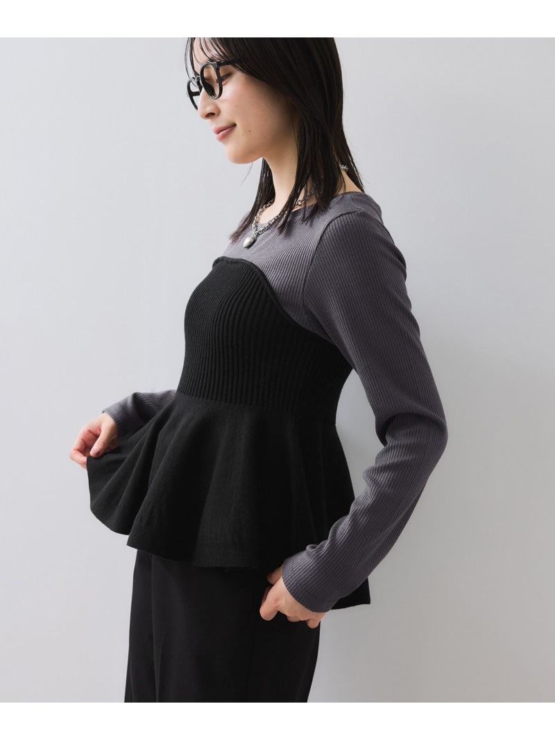 楽天市場】ラメタートルリブプルオーバー/イージーケア ROPE' ロペ