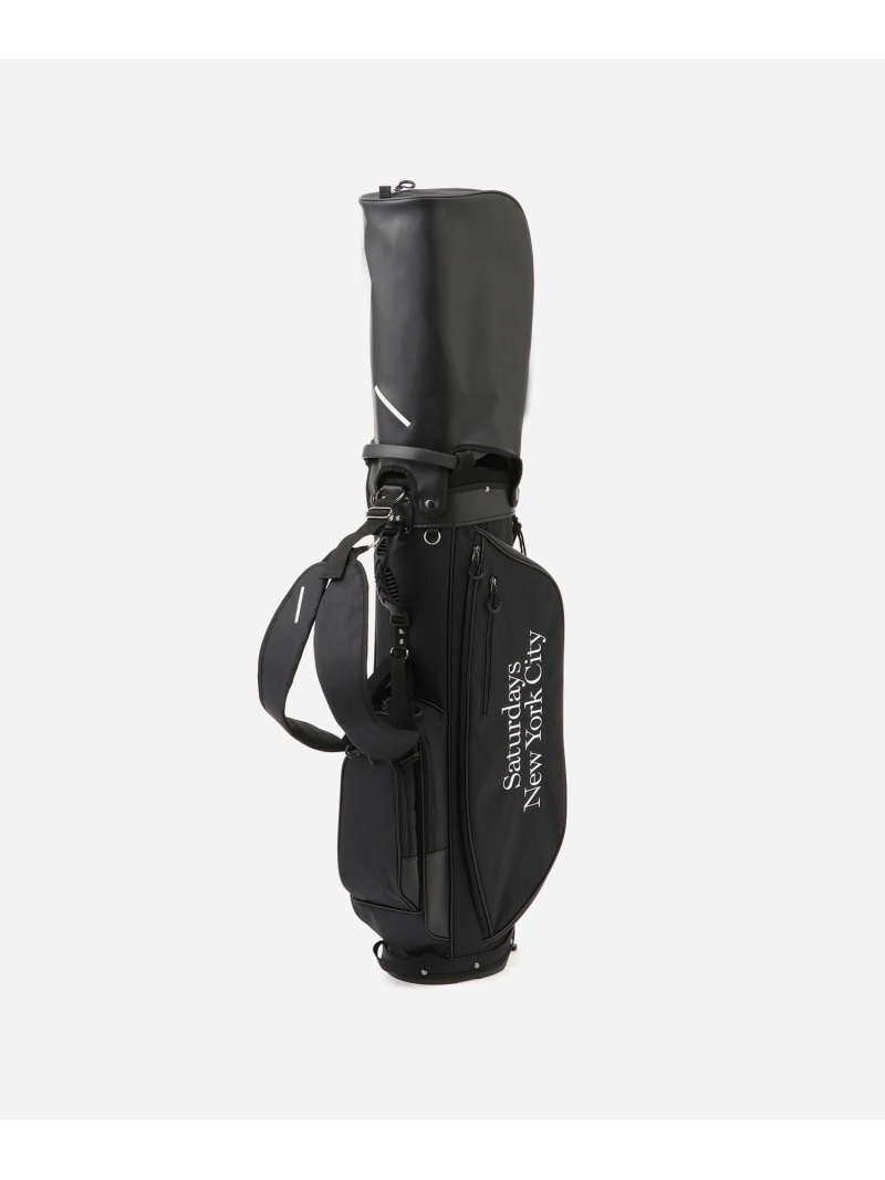 X-PAC Caddie Bag Saturdays Golf サタデーズ ニューヨーク州シティ 運動競技・アウトドア装置 ゴルフグッズ 薄墨色 ベージュ 緑であること 黒いこと【貨物輸送無料】[ Fashion]
