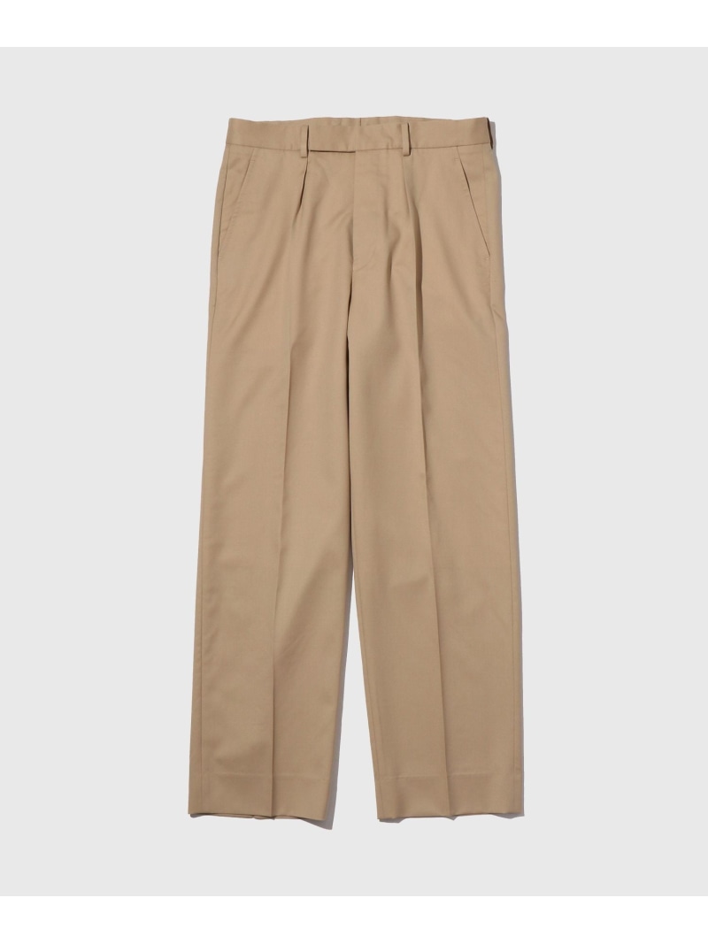 STRAIGHT SLACKS WILD LIFE TAILOR Adam et Rope アダムエロペ パンツ その他のパンツ ネイビー グレー ベージュ【送料無料】[ Fashion]