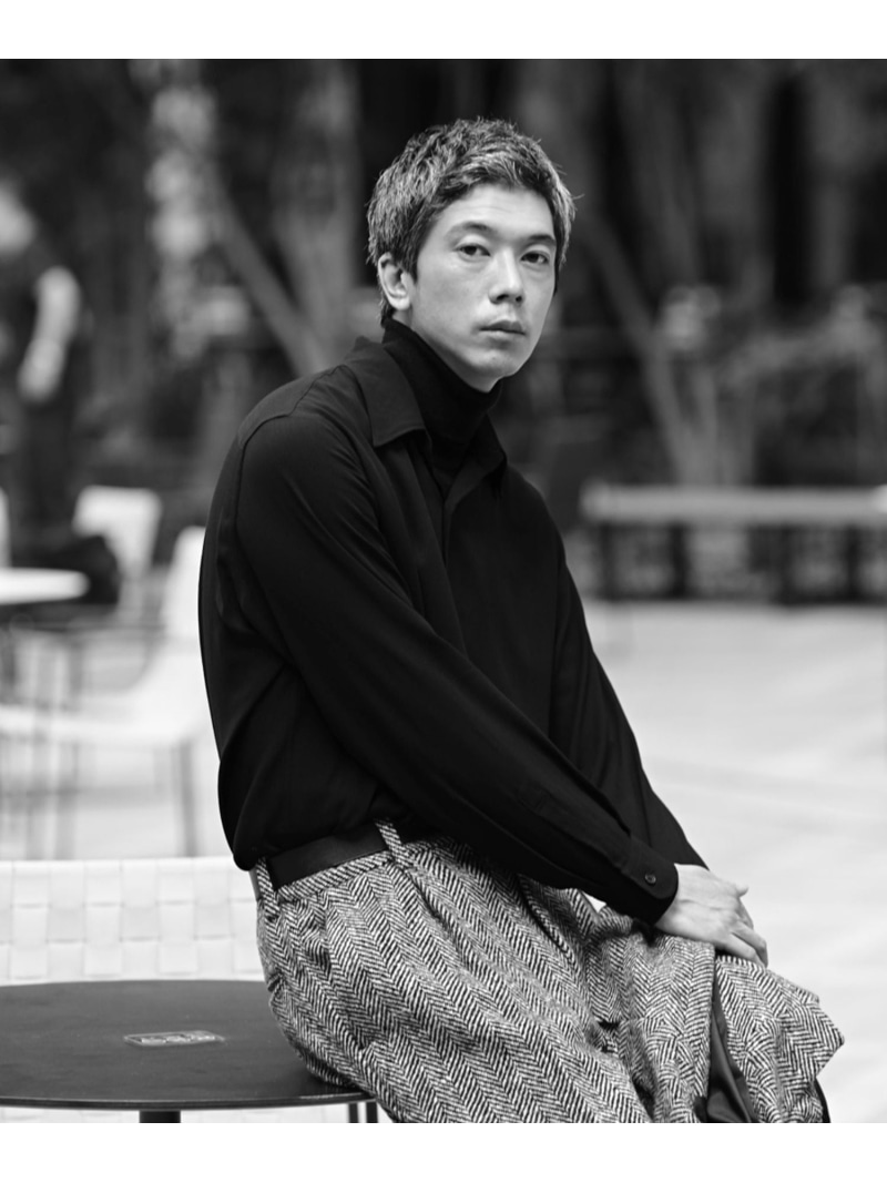 【NIKKE】シフォンボイル レギュラーカラーシャツ ADAM ET ROPE' HOMME アダムエロペ トップス シャツ・ブラウス ブラック【送料無料】[ Fashion]｜J&rsquo;aDoRe JUN ONLINE