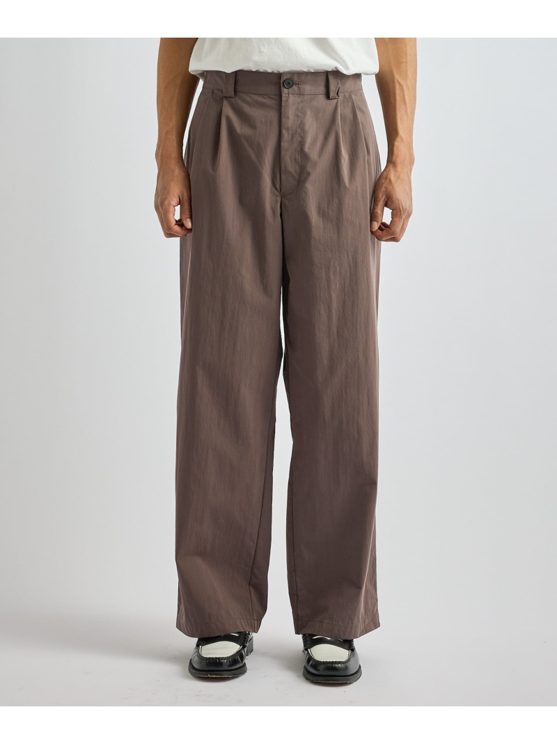 George Wide Two Tuck Pant Saturdays NYC サタデーズ　ニューヨークシティ パンツ その他のパンツ ブラック【送料無料】[ Fashion]｜J&rsquo;aDoRe JUN ONLINE