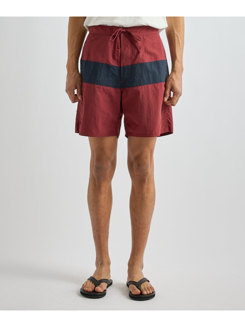 Grady Boardshort Saturdays NYC サタデーズ　ニューヨークシティ パンツ その他のパンツ ワインレッド ブラック【送料無料】[ Fashion]｜J&rsquo;aDoRe JUN ONLINE