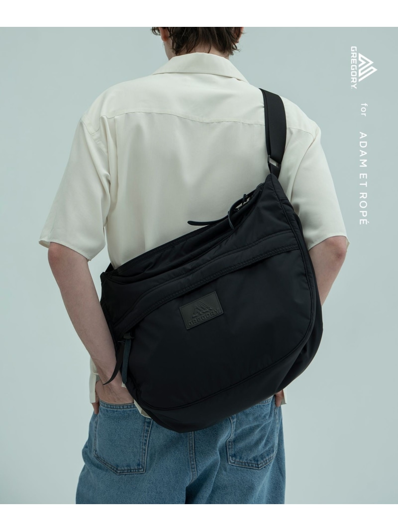 《別注》【GREGORY/グレゴリー】サッチェル L ADAM ET ROPE\u0027 HOMME アダムエロペ 御徒面子 ショルダーバッグ 黒いこと【貨物輸送無料】[ Fashion]