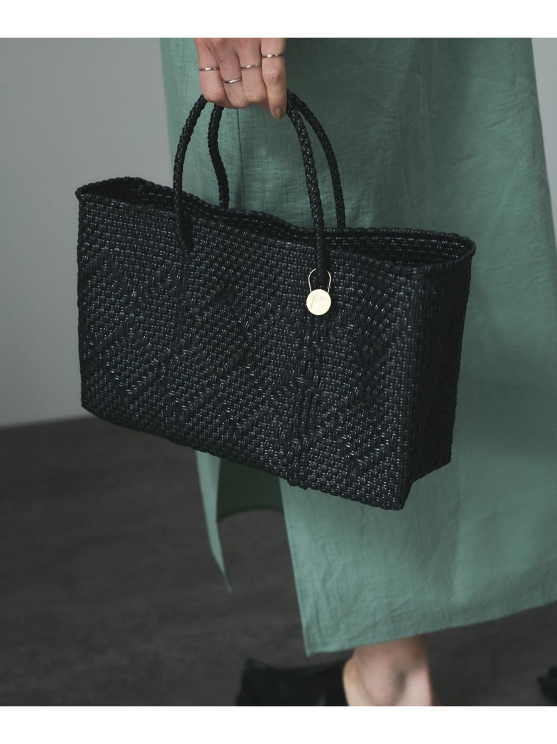 【現行品】Letra　メルカドバッグ　ミモザ　SHORT S MERCADO BAG - MIMOSA - Black / Cream (SHORT S) | Letra