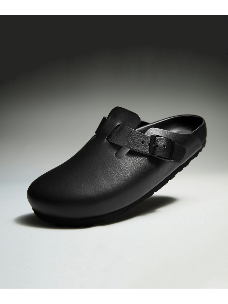 MEN【BIRKENSTOCK】 Boston Exquisite BIOTOP アダムエロペ シューズ・靴 サンダル 黒いこと【貨物輸送無料】[ Fashion]