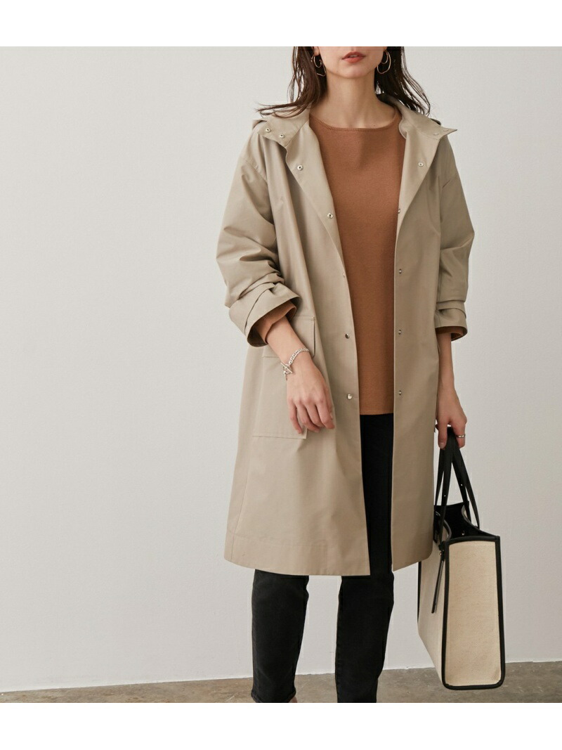 21新作モデル コート ジャケット Et Adam Salon Fashion 花粉ガード 撥水 フーデットコート Rakuten Rope カーキ 先行予約 送料無料 ブラック ベージュ コート ジャケットその他 コート ジャケット ロペ エ アダム サロン Sinttronormat Org Br