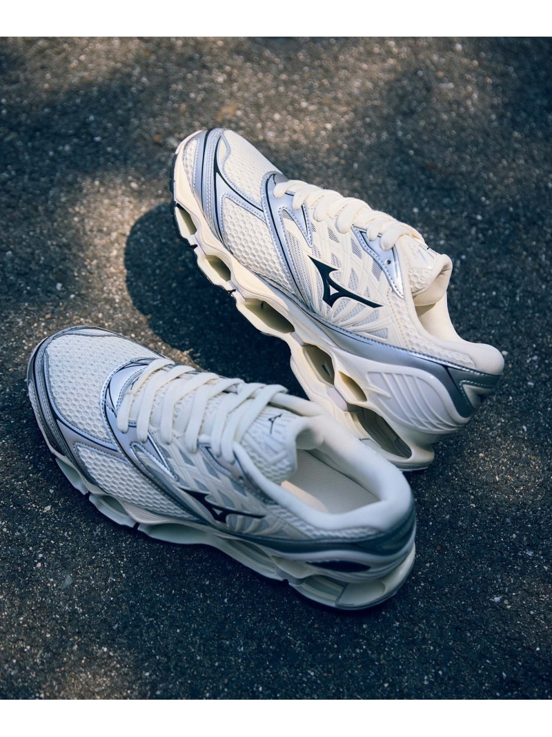 【MIZUNO(ミズノ)】WAVE PROPHECY LS ADAM ET ROPE\u0027 FEMME アダムエロペ シューズ・靴 スニーカー 黒いこと 白いこと【貨物輸送無料】[ Fashion]