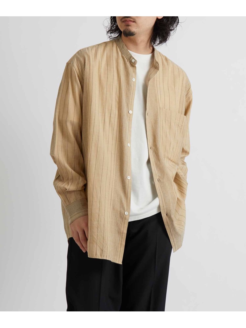 Somani Fabrics 仰山号数 アソート稟賦 周波帯外観yシャツ Adam Et Rope アダムエロペ シャツ トップ シャツ ブラウスそのどこかよそに ベージュ グレイ 白 ネイビイブルー 貨物輸送無料 Rakuten Fashion Adam Et Rope メンズ シャツ ブラウス アダムエロペ Chelseafilm Org