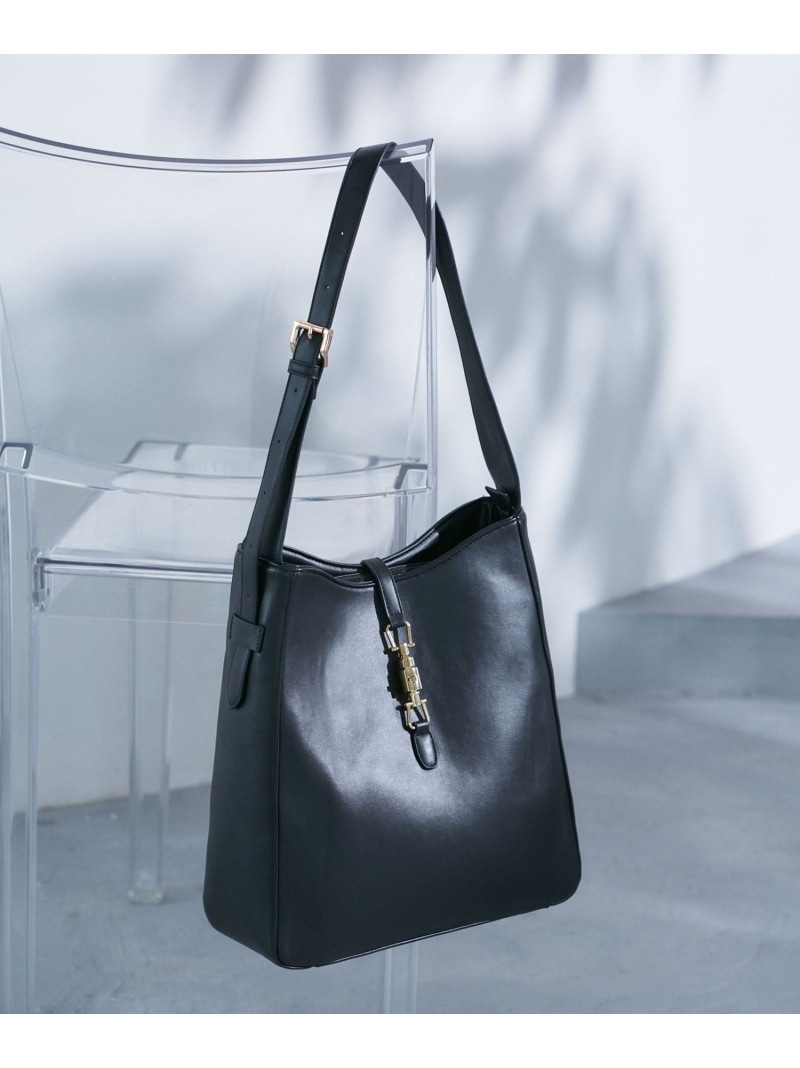 【A4収納】ホーボーバッグ VIS ビス バッグ トートバッグ ブラック ホワイト ブラウン【送料無料】[ Fashion]