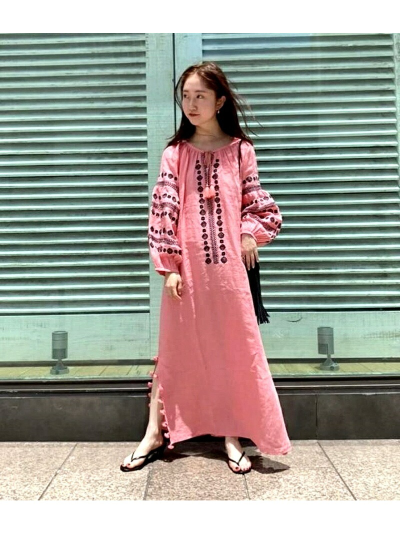 最終値下げ Sale 40 Off Benaras By Citrus Linen Dress Adam Et Rope アダムエロペ ワンピース ワンピースその他 ピンク ホワイト Rba E 送料無料 Rakuten Fashion 期間限定特価 Radonnb Co Rs