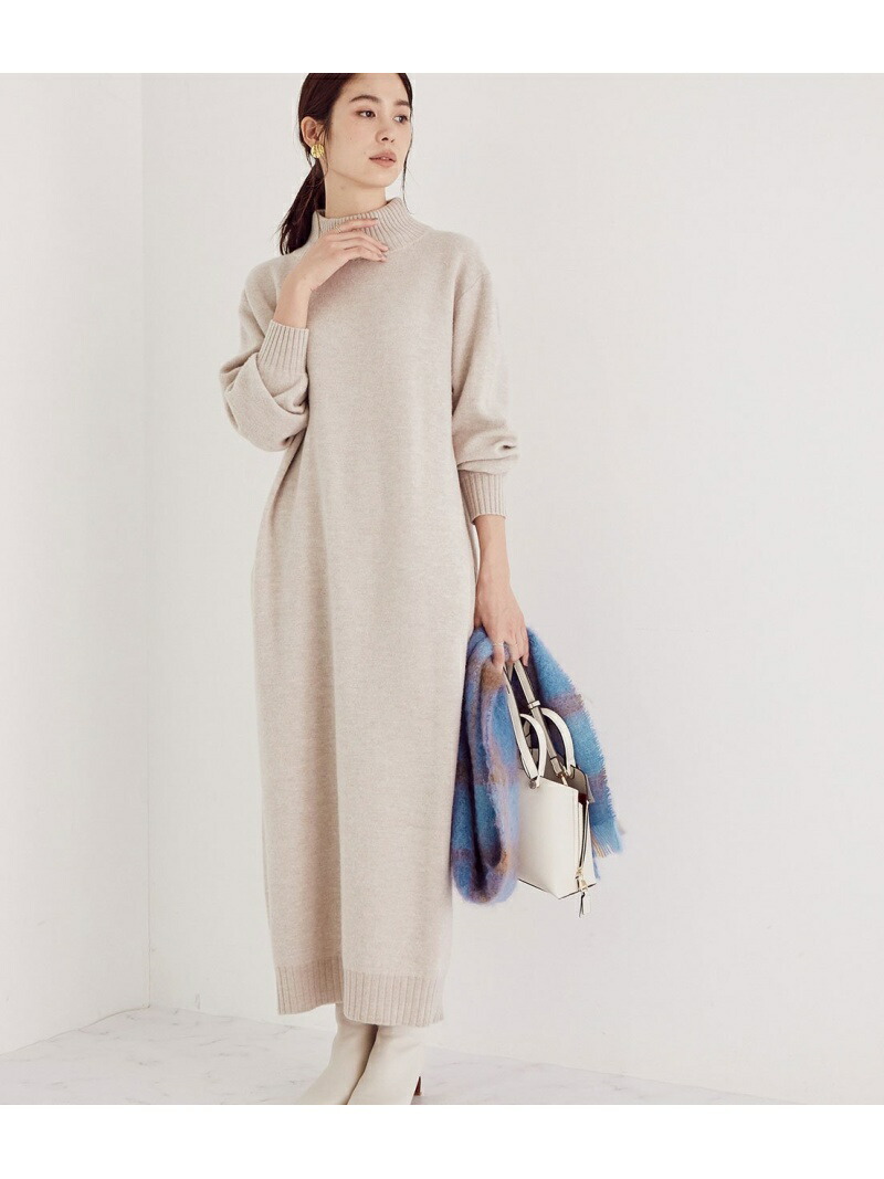楽天市場 Rakuten Fashion Sale 30 Off 接結ハイネックニットワンピース Rope ロペ ワンピース ワンピースその他 ベージュ グレー Rba E 送料無料 J Adore Jun Online