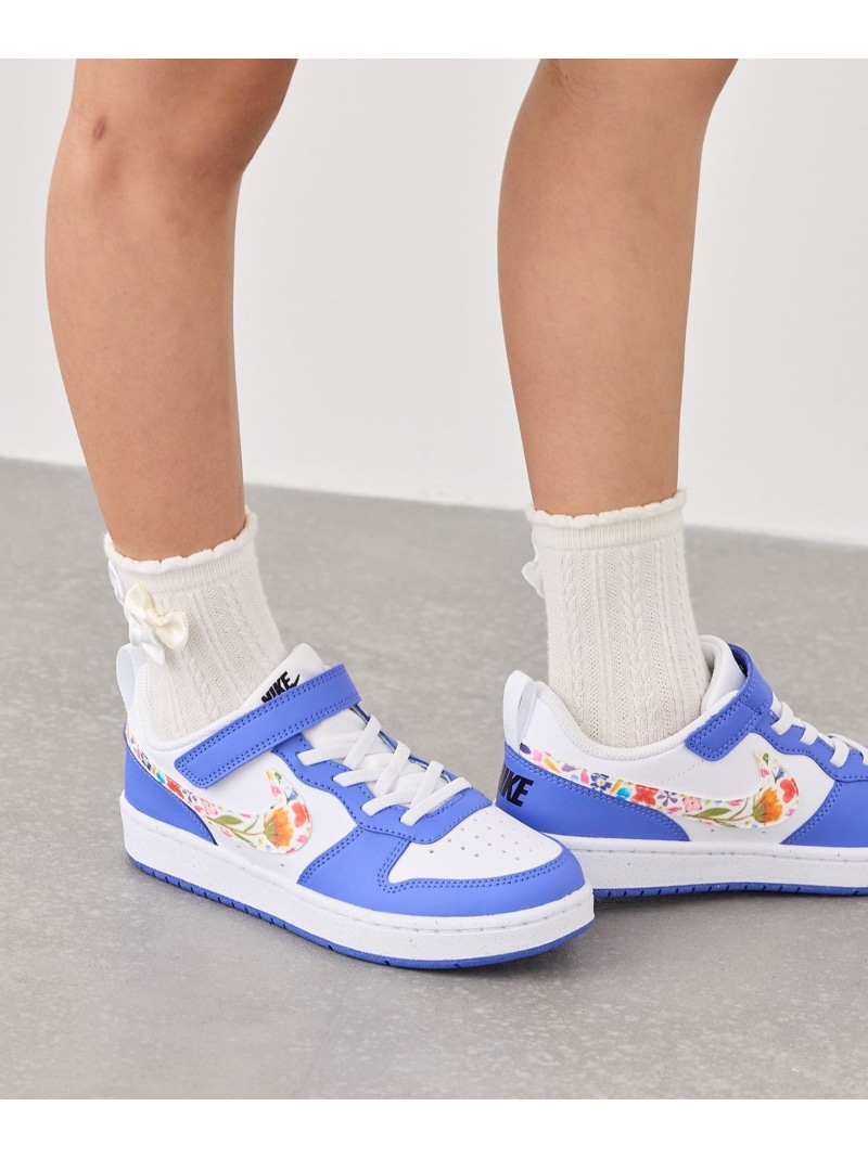 【KIDS/キッズ】【NIKE/ナイキ】コート ボロー LOW FL PS ROPE' PICNIC KIDS ロペピクニック シューズ・靴 スニーカー ベージュ【送料無料】[ Fashion]