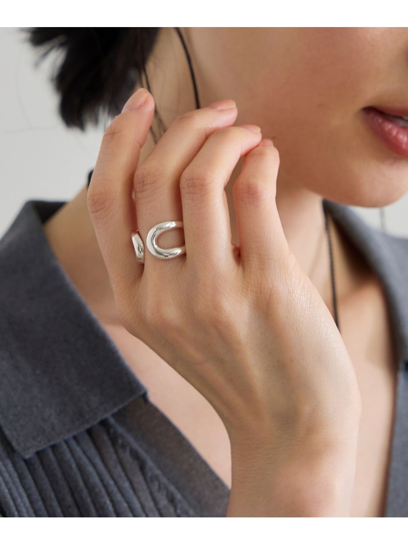 【WEB限定】【IRIS47(イリス)】catch ring ROPE' ロペ アクセサリー・腕時計 リング・指輪 シルバー【送料無料】[ Fashion]