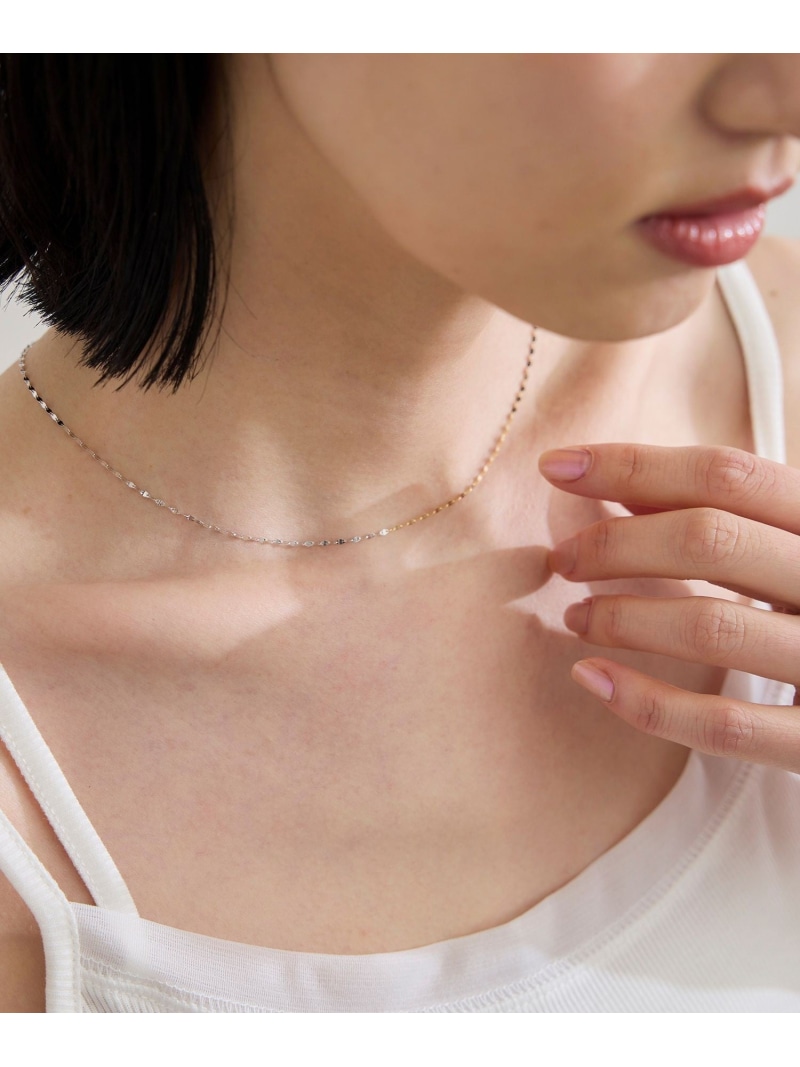 【WEB限定】【les bonbon (ル ボンボン)】victoria double necklace ROPE' ロペ アクセサリー・腕時計 ネックレス ゴールド【送料無料】[ Fashion] 15,466円