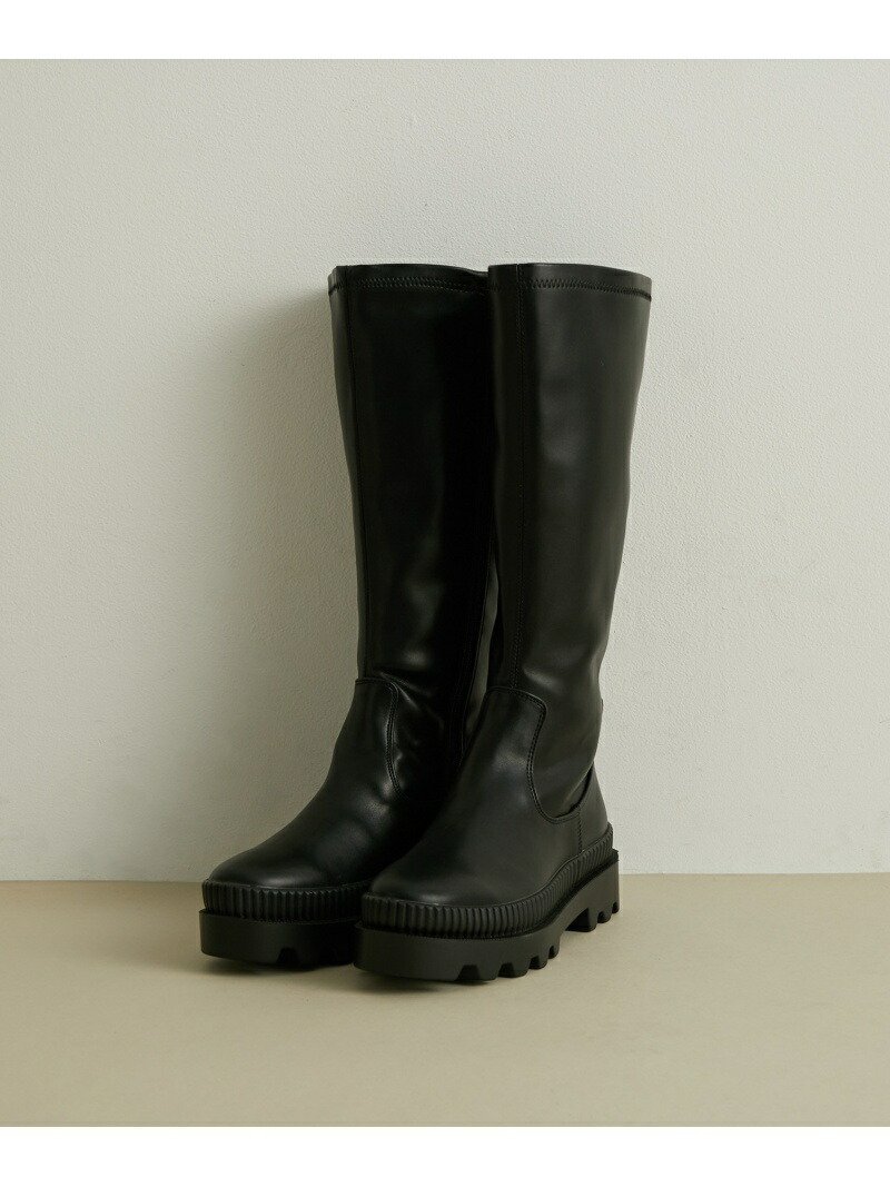 軽くて楽ちん厚底ロングブーツ Juze シューズ ビス 軽くて楽ちん厚底ロングブーツ Juze シューズ ビス