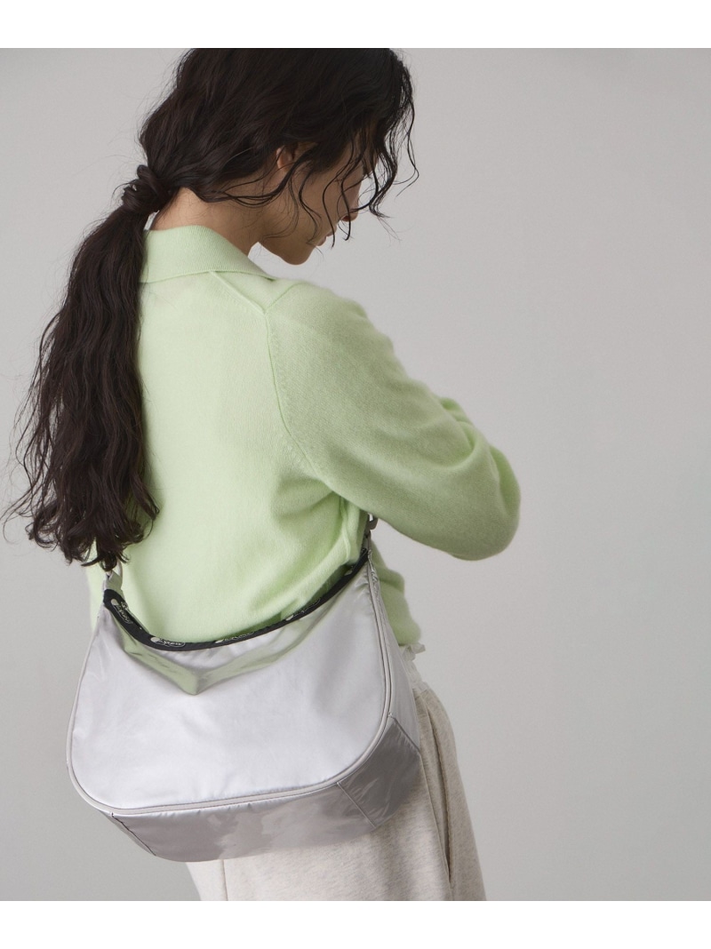 【LeSportsac for ADAM ET ROPE'】 PH N/S CONV HOBO (SHINE) ADAM ET ROPE' FEMME アダムエロペ バッグ ショルダーバッグ シルバー【送料無料】[ Fashion]