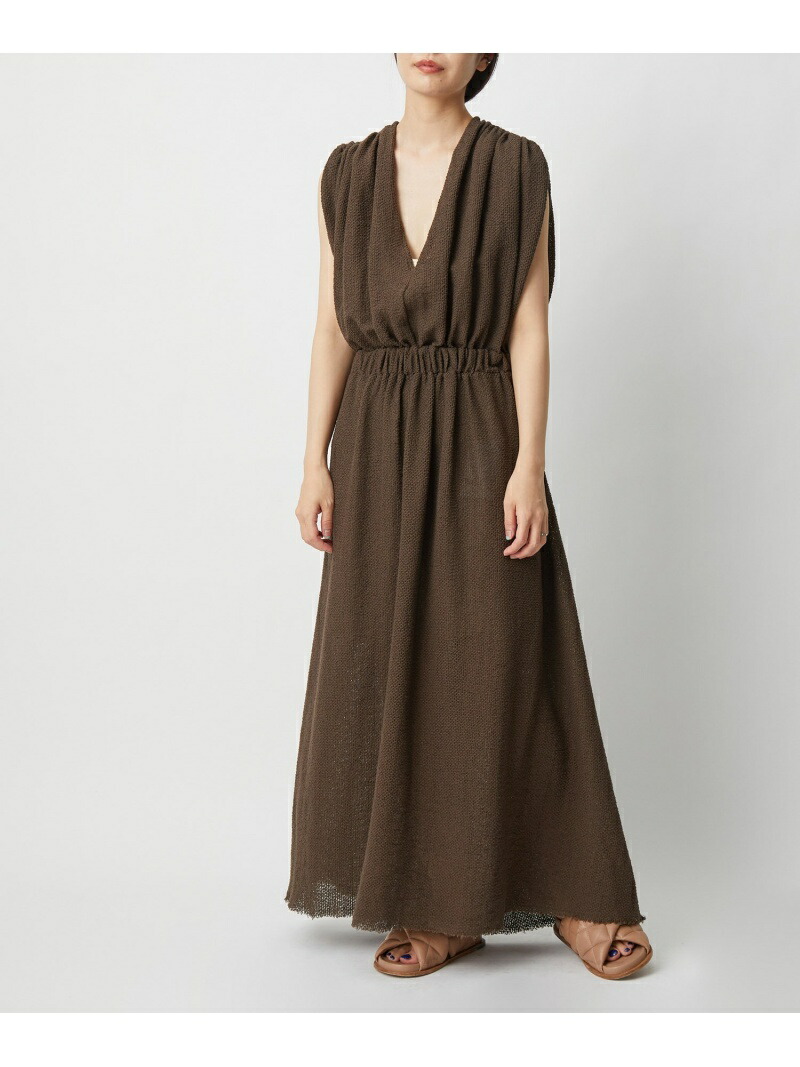 Akane Utsunomiya One Piece Adam Et Rope Femme アダムエロペ ワンピース ワンピースその他 グリーン ブラウン 送料無料 Rakuten Fashion Neoleasy Fr