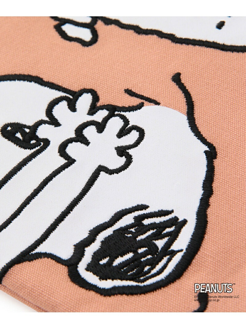 楽天市場 Peanutsコラボ スヌーピーポーチ Vis ビス バッグ ポーチ ピンク ベージュ グリーン Rakuten Fashion J Adore Jun Online