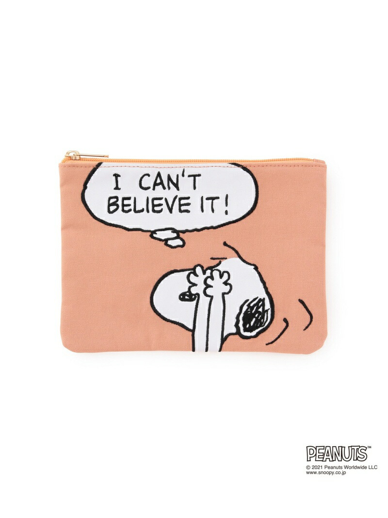 楽天市場 Peanutsコラボ スヌーピーポーチ Vis ビス バッグ ポーチ ピンク ベージュ グリーン Rakuten Fashion J Adore Jun Online
