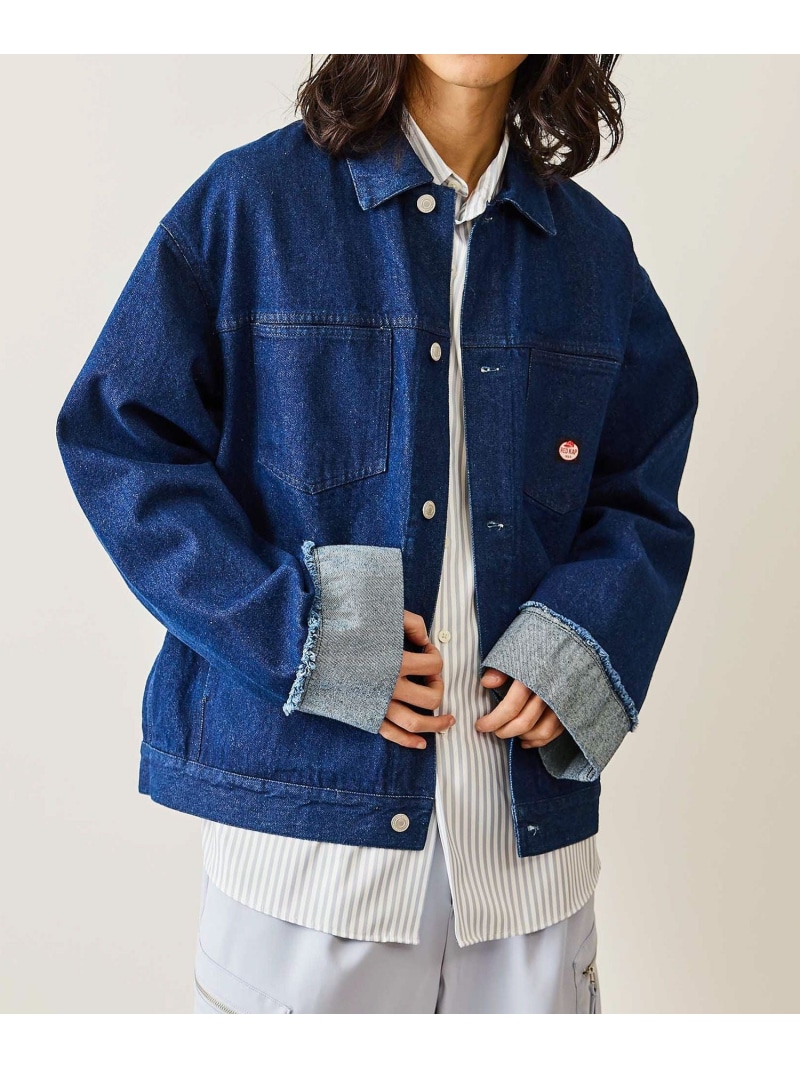 楽天市場】USA製 90s REDKAP Boa Denim Jacket 紺 XXL レッド