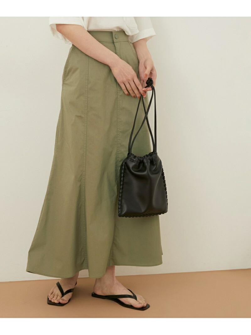 アウトレット店舗 Web限定 パネルフレアースカート Adam Et Rope アダムエロペ スカート スカートその他 ネイビー カーキ イエロー 送料無料 Rakuten Fashion Rvcconst Com