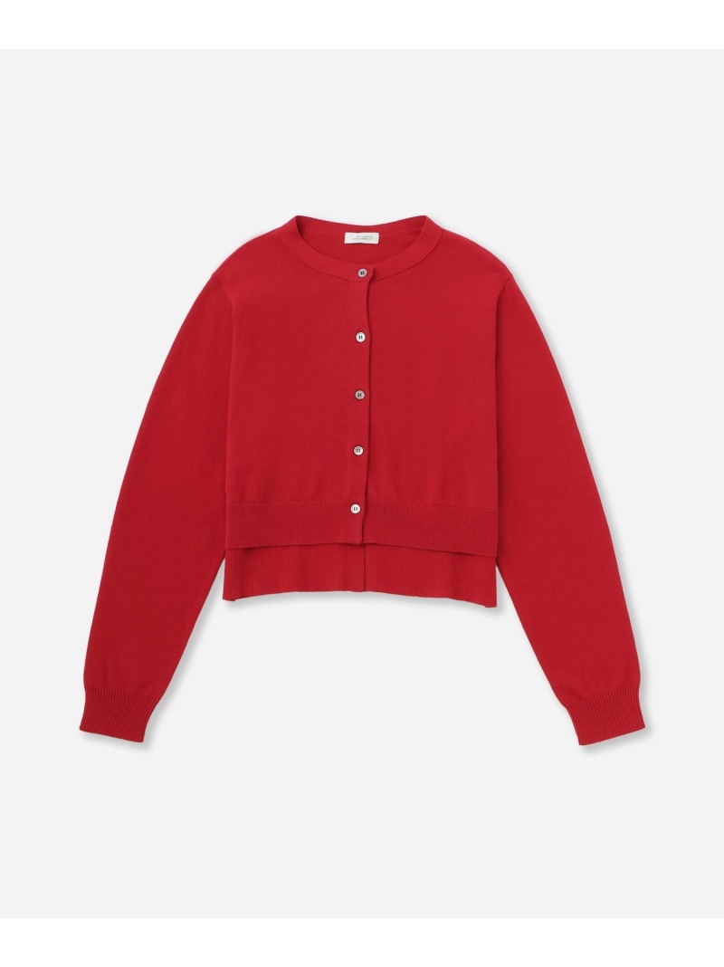 Halle Double Layer Cardigan ｜ WOMEN Saturdays NYC サタデーズ　ニューヨークシティ トップス カーディガン レッド グレー ブラック【送料無料】[ Fashion]