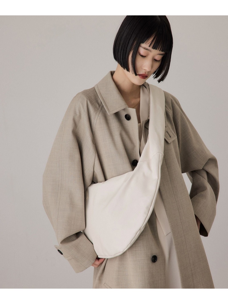 ボディショルダーバッグ ADAM ET ROPE' FEMME アダムエロペ バッグ ショルダーバッグ ブラック ホワイト【送料無料】[ Fashion] 10,153円