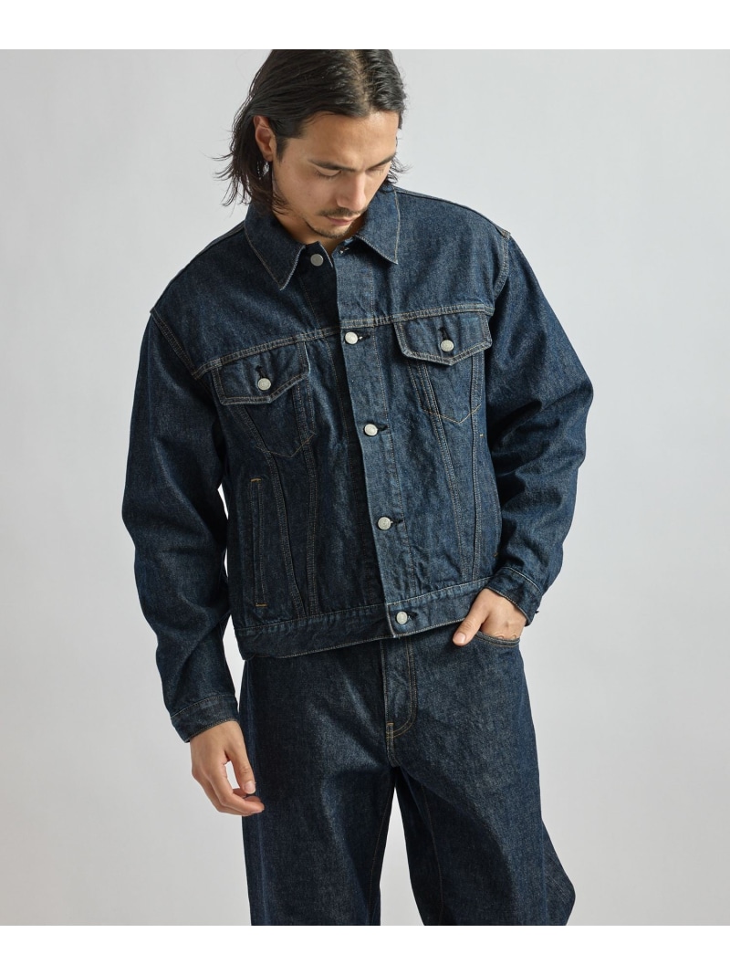 Emil Denim Jacket Saturdays NYC サタデーズ　ニューヨークシティ ジャケット・アウター デニムジャケット ネイビー【送料無料】[ Fashion]