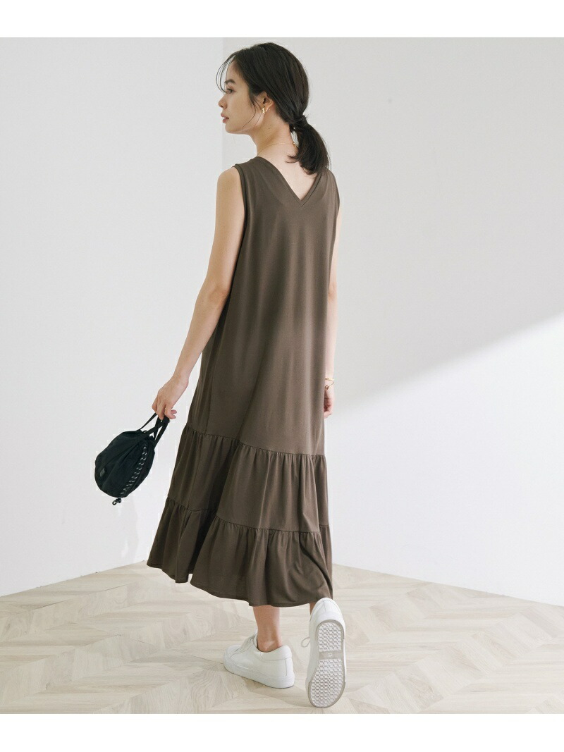 ティアードノースリーブワンフラグメント Rope ロペ ワンピース ワンピースそのどこかよそに 赤銅色 黒ん坊 送料無料 Rakuten Fashion Rope レディース ワンピース ロペ Eyfel Sa Com