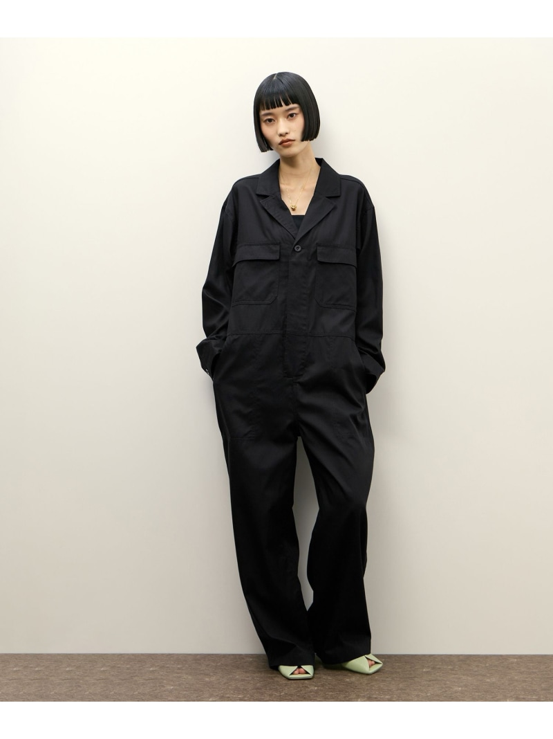 【Le Minor for ADAM ET ROPE\u0027】別注 COMBINAISON AR ADAM ET ROPE\u0027 FEMME アダムエロペ オールインワン・厚地の外套櫂 オーバーオール・サロペット 赤銅色 米国海軍【貨物輸送無料】[ Fashion]