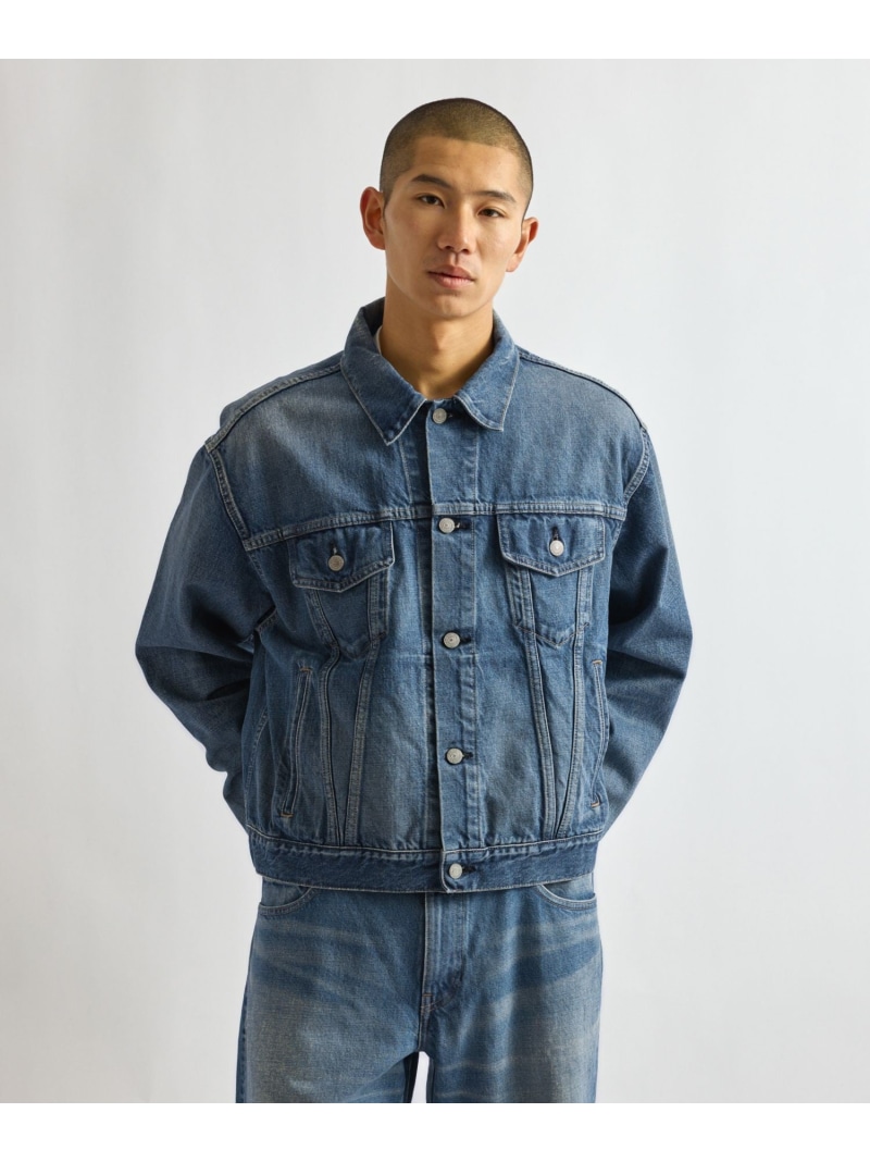 Emil Denim Jacket Saturdays NYC サタデーズ　ニューヨークシティ ジャケット・アウター デニムジャケット ブルー【送料無料】[ Fashion]