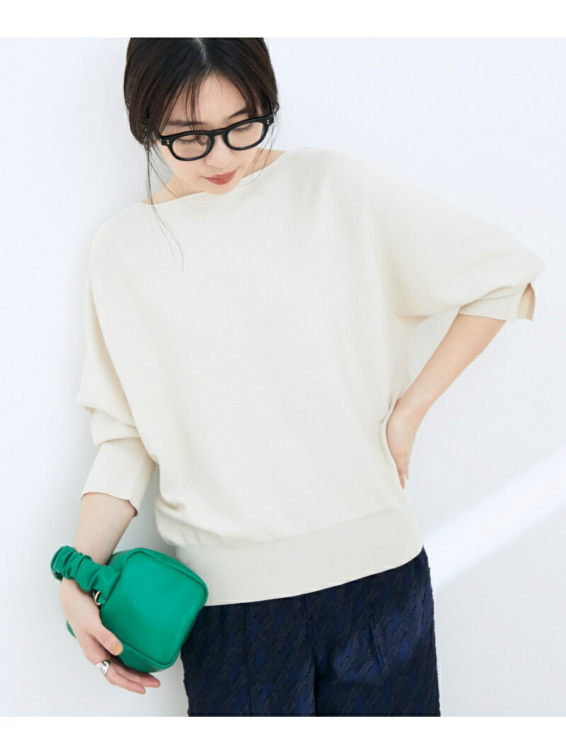 エコベロドルマンニットプルオーバー Vis ビス ニットその他 ニット エコベロドルマンニットプルオーバー Vis ビス ニットその他 ニット