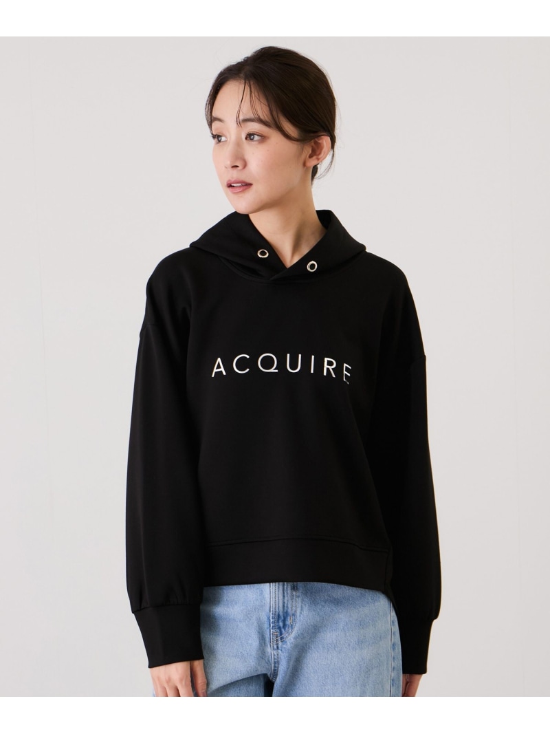 【SALE／20%OFF】シンプルロゴコクーンパーカー JAYRO ジャイロ トップス パーカー・フーディー ネイビー ブラック グレー ホワイト【RBA_E】【送料無料】[ Fashion]