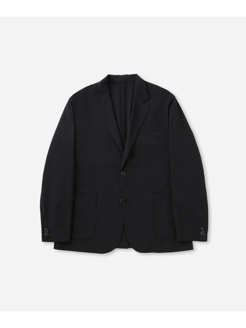 【SALE／30%OFF】Seersucker Jacket Saturdays Golf サタデーズ　ニューヨークシティ ジャケット・アウター テーラードジャケット・ブレザー グレー ブラック【RBA_E】【送料無料】[ Fashion]｜J&rsquo;aDoRe JUN ONLINE