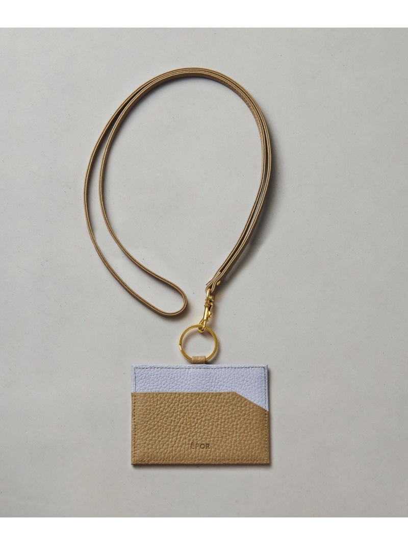 【SALE／50%OFF】EPOR JUDD ID Card Case ROPE' ロペ 財布・ポーチ・ケース 名刺入れ・カードケース イエロー ピンク ブラウン グリーン【RBA_E】【送料無料】[ Fashion] 8,470円