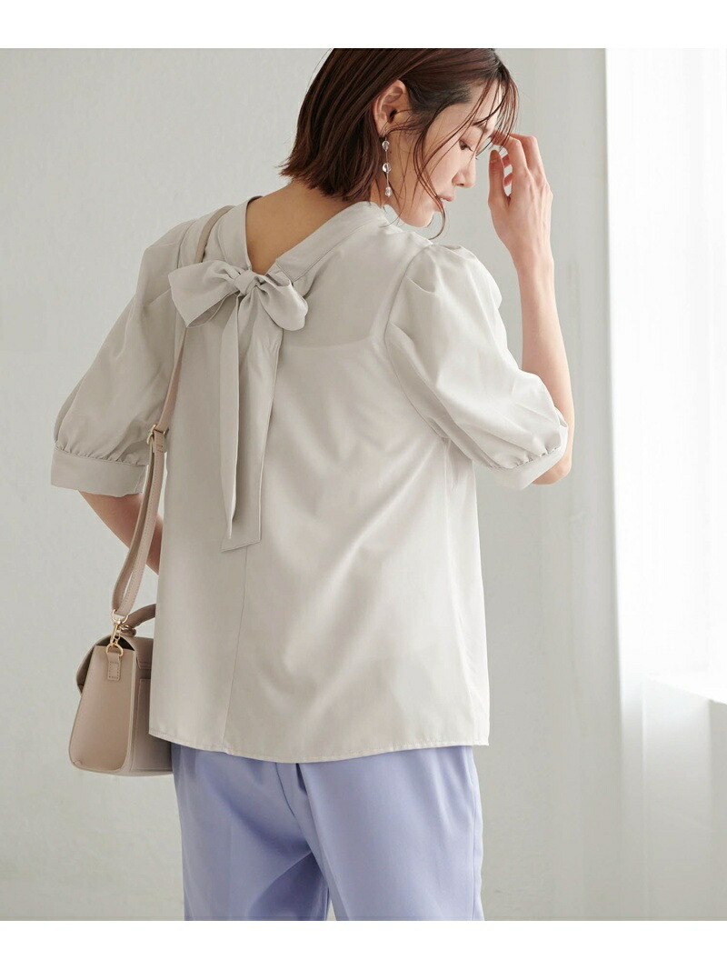 2way バックリボンブラウス Picnic ロペピクニック ブラウス Rope シャツ