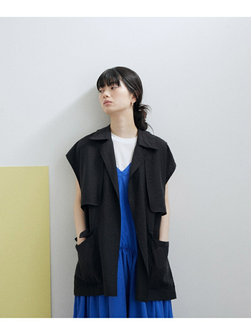 大特価!!】 シアーワークベスト ADAM ET ROPE' FEMME アダムエロペ