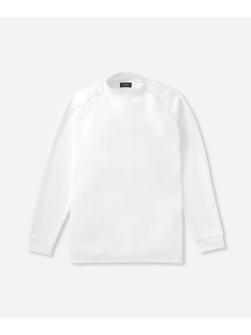 LS Mock Neck Shirt Saturdays Golf サタデーズ　ニューヨークシティ トップス カットソー・Tシャツ ブラック ホワイト【送料無料】[ Fashion]