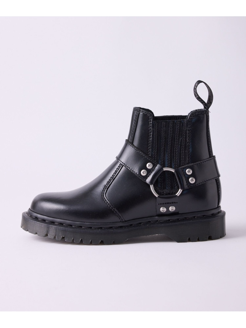 【SALE／30%OFF】【Dr.Martens】HARNESS RING BOOTS M TO R アダムエロペ シューズ・靴 ブーツ ブラック【RBA_E】【送料無料】[ Fashion]