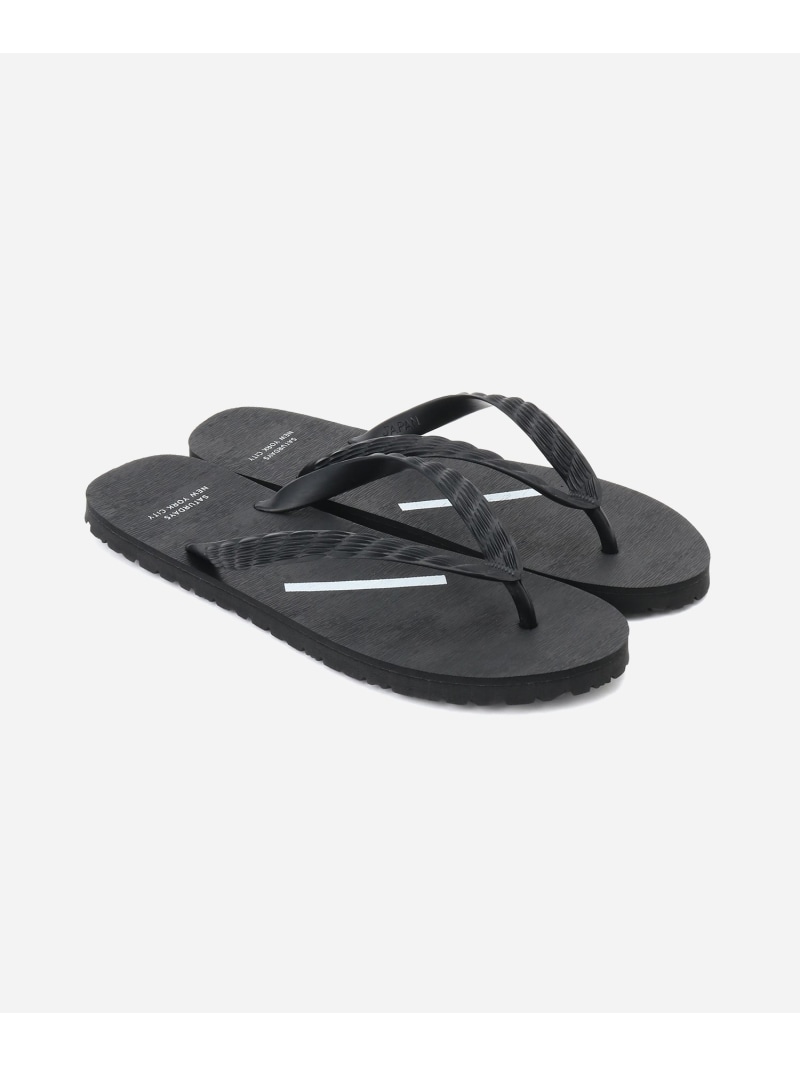 SLASH BEACH SANDAL Saturdays NYC サタデーズ　ニューヨークシティ シューズ・靴 サンダル ブラック【送料無料】[ Fashion]