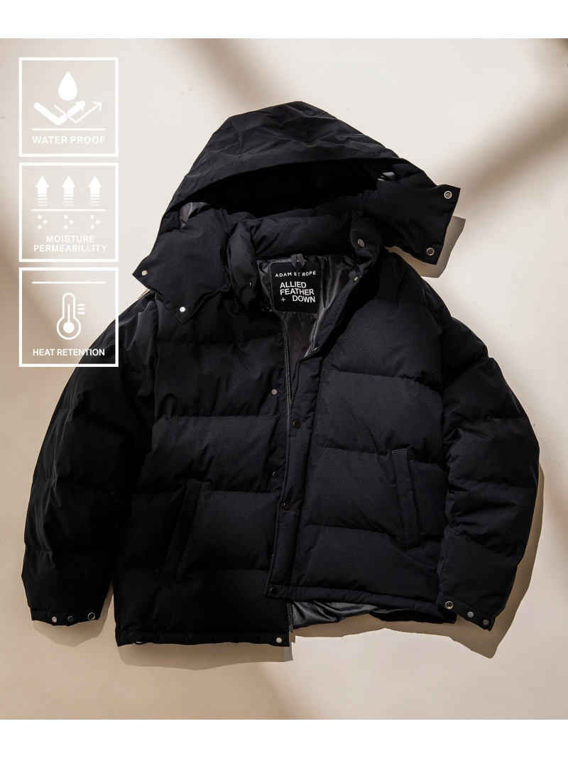 【SALE／50%OFF】【ACT_02 Ginz】CLASSIC DOWN JACKET / UNISEX / 650 FILL POWER ADAM ET ROPE\u0027 HOMME アダムエロペ ジャケット・アウター ダウンジャケット・ダウンベスト 白いこと 黒いこと ベージュ 薄墨色【RBA_E】【貨物輸送無料】[ Fashion]