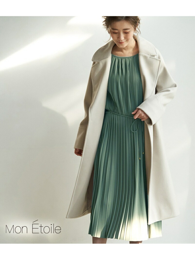 楽天市場 一部店舗限定 Mon E Toile ジャージープリーツワンピース Rope Picnic ロペピクニック ワンピース ワンピースその他 カーキ ネイビー レッド 送料無料 Rakuten Fashion J Adore Jun Online