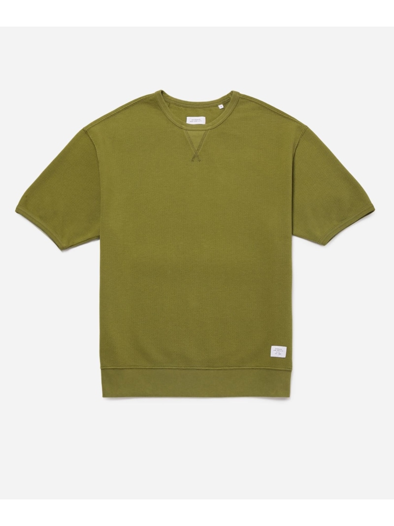 【SALE／30%OFF】PIQUE ELLIOT SWEATSHIRT Saturdays NYC サタデーズ ニューヨーク州シティ トップス カットソー・プルオーバー 白いこと カーキ緑であること【RBA_E】【貨物輸送無料】[ Fashion]