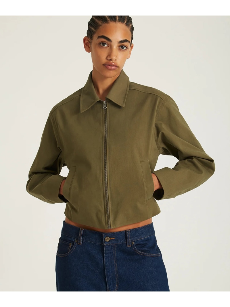 【SALE／40%OFF】JIAO SANDED TWILL JACKET Saturdays NYC サタデーズ　ニューヨークシティ ジャケット・アウター ミリタリージャケット ブラック カーキグリーン【RBA_E】【送料無料】[ Fashion]