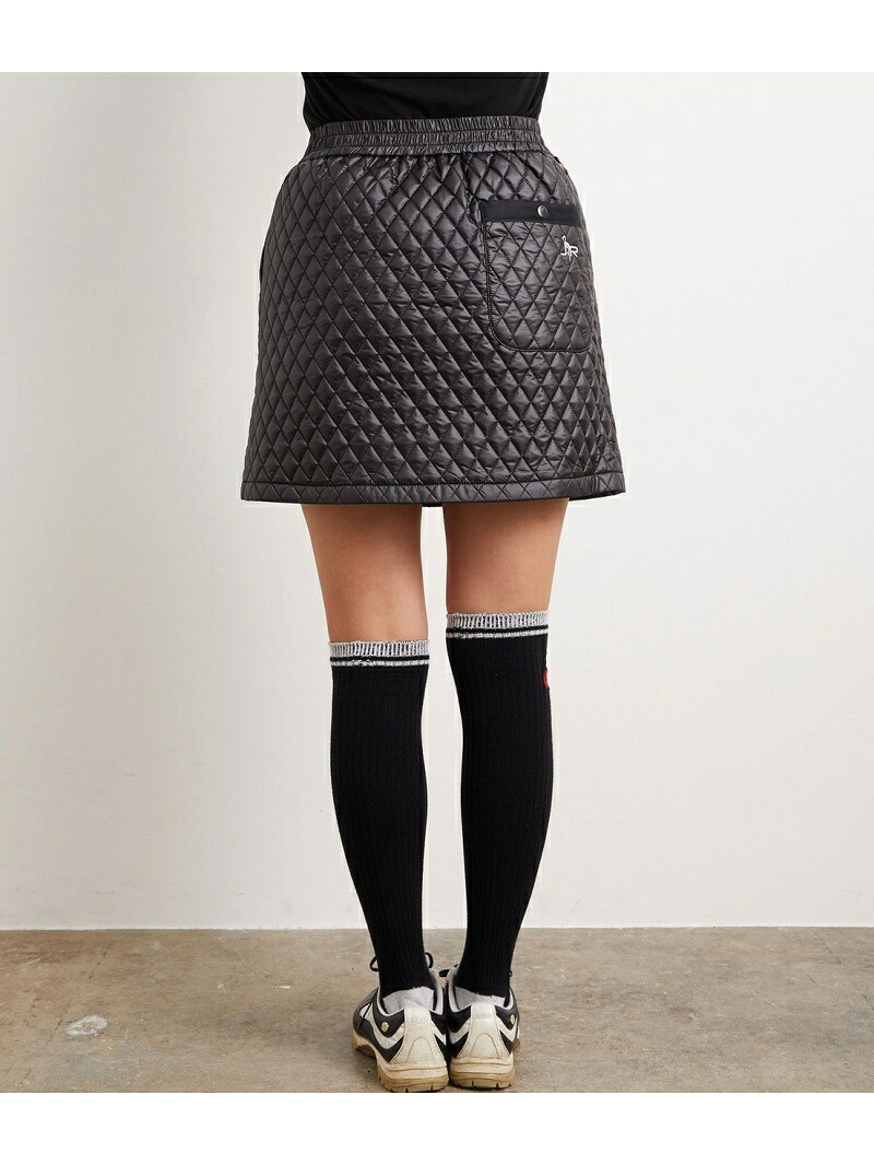 中わたダイヤキルトフレアスカート Junrope ジュンアンドロペ スカート