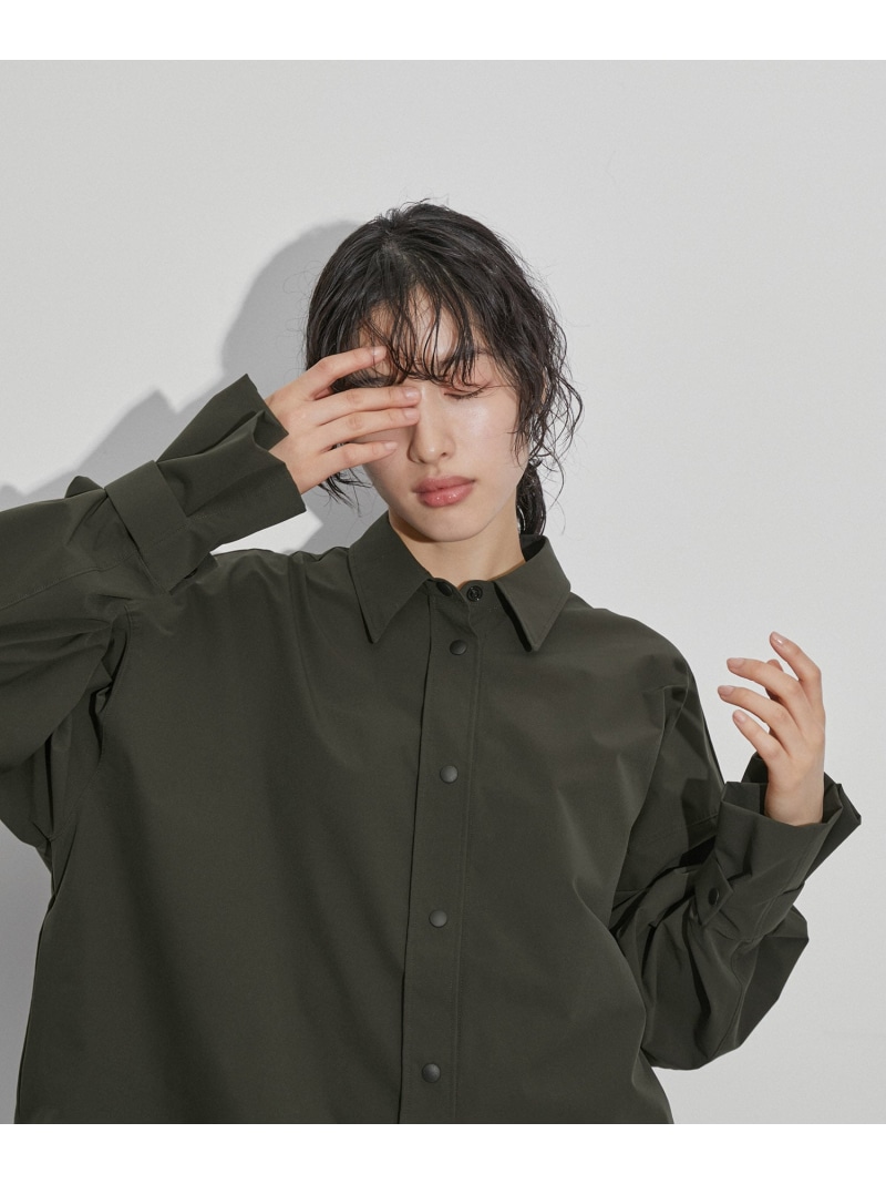 【公式サイト・実店舗限定】【Speedo*ADAM ET ROP?】RUSH SHIRT ADAM ET ROPE' FEMME アダムエロペ トップス シャツ・ブラウス グレー ホワイト【送料無料】[ Fashion] 20,790円
